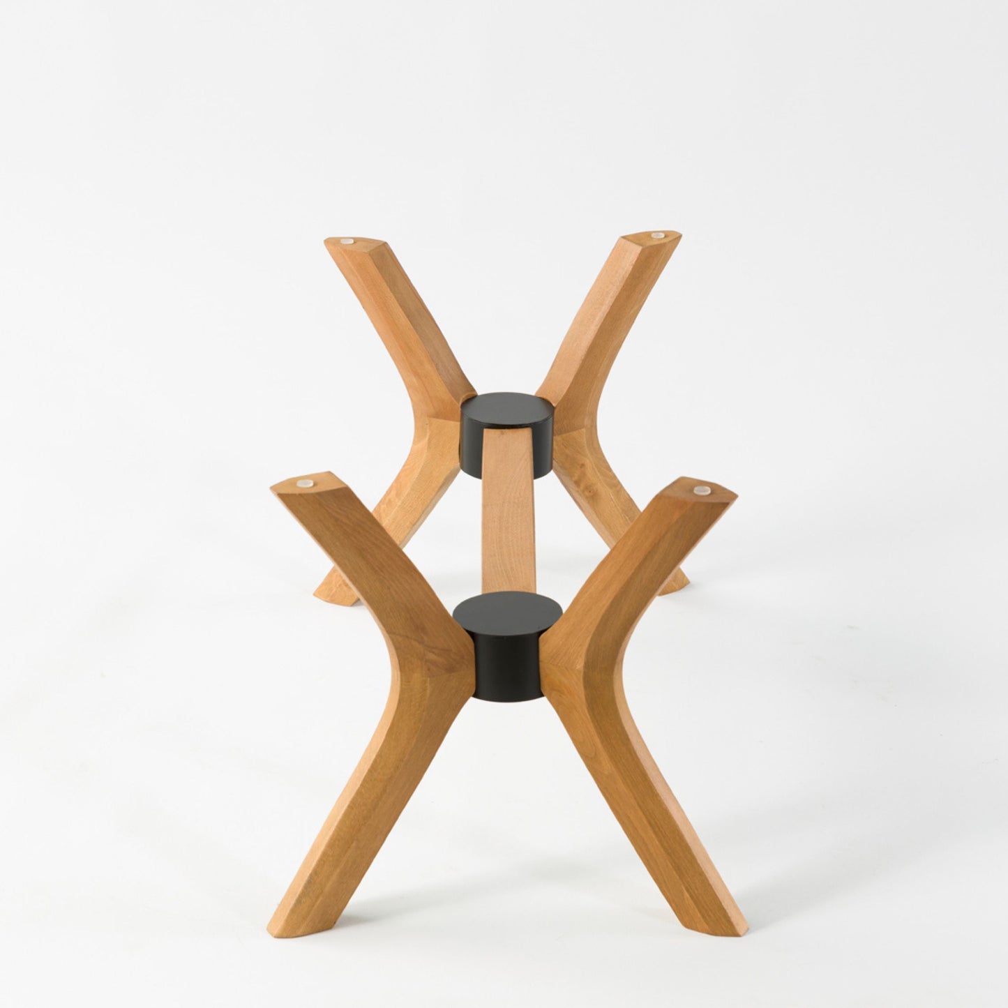 Solid Wood Rectangle Coffee Table Base 4-Legs