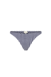 anja bikini bottom bikini panties tanga le canon vichy navy front