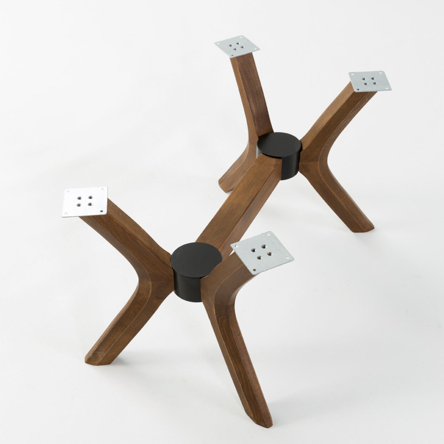 Solid Wood Rectangle Coffee Table Base 4-Legs