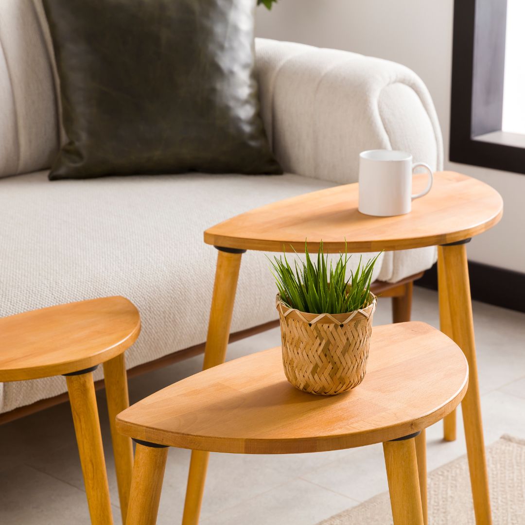 Solid Wood Nesting Coffee Tables