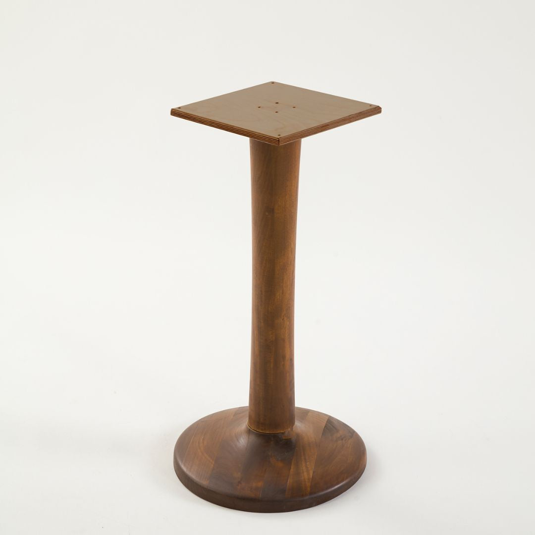 Solid Wood Tulip Pedestal Table Base
