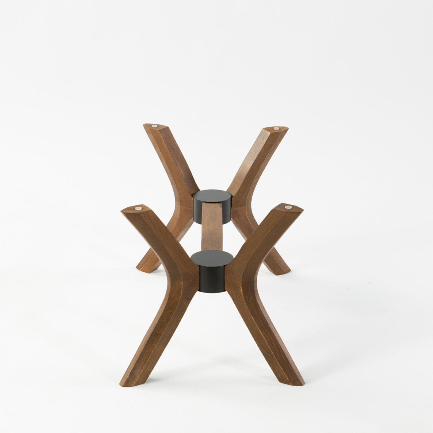 Solid Wood Rectangle Coffee Table Base 4-Legs