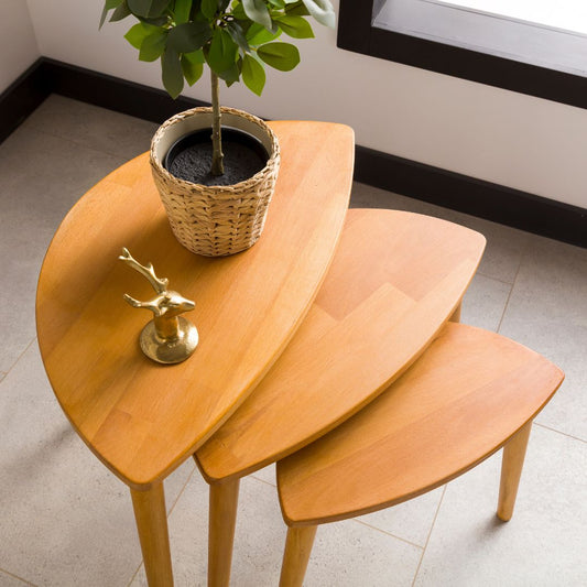 Solid Wood Nesting Coffee Tables