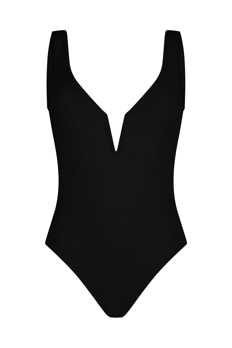 anja swimsuit one-piece le sensuel black front