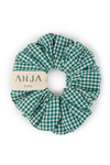 anja accessories le chouchou vichy green transparent background