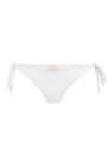 anja bikini bottom bikini panties bows la magnifique white front