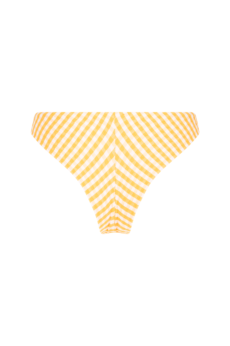 anja bikini bottom bikini panties tanga le canon vichy yellow behind