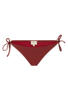 anja bikini Tie side bikini bottom l'idyllique terracotta front