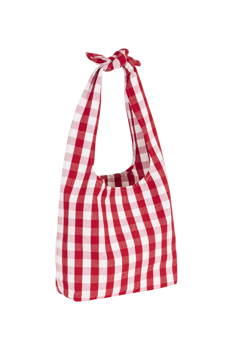 anja accessories bag vichy red side view