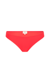 anja bikini bottom bikini low-rise bottom la rusée coral front