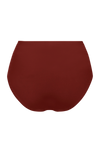 anja bikini bottom bikini high-waisted bikini bottom la magnétique terracotta derrière