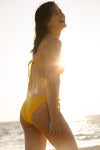 anja bikini bottom bikini Tie side bikini bottom l'idyllique yellow photo shoot
