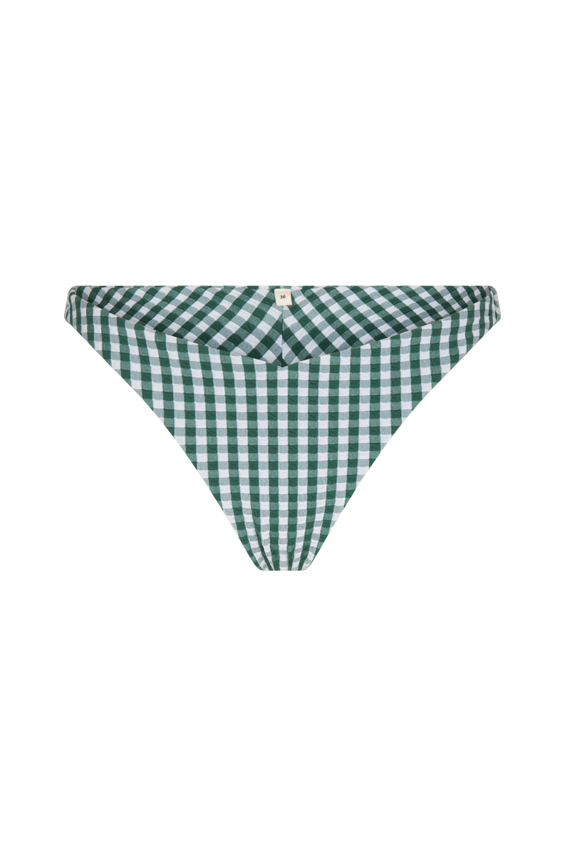 anja culotte tanga le canon vichy green front