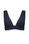 anja bikini top scarf l'ensorcelant navy front