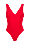 anja swimsuit one-piece l'irrésistible red front
