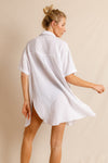 anja prêt à porter caftan le fameux white back view