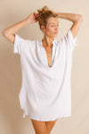 anja prêt à porter caftan le fameux white plain background
