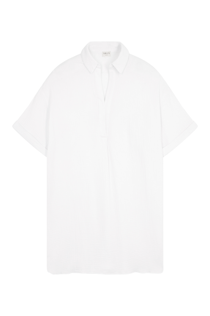 anja ready-to-wear caftan le fameux white front
