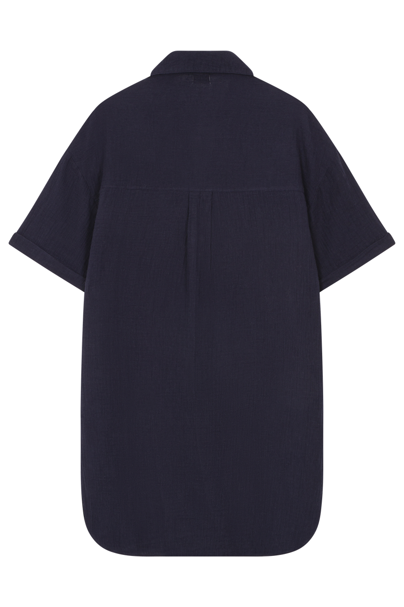 anja ready-to-wear shirt le fameux navy behind