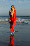 anja ready-to-wear pants le pensif orange movement