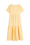 anja prêt à porter dress l'attachante vichy yellow behind