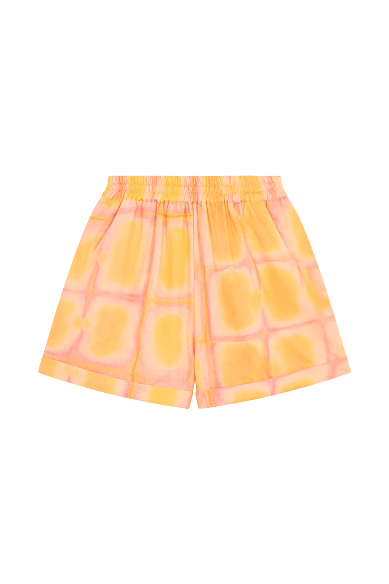 anja ready to wear shorts l'éblouissant tie dye front