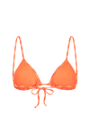 anja x baba triangle bikini top le pétillant red behind