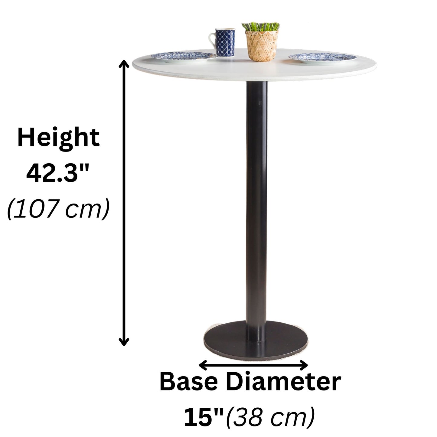 Modern Bistro Table – Birch Plywood