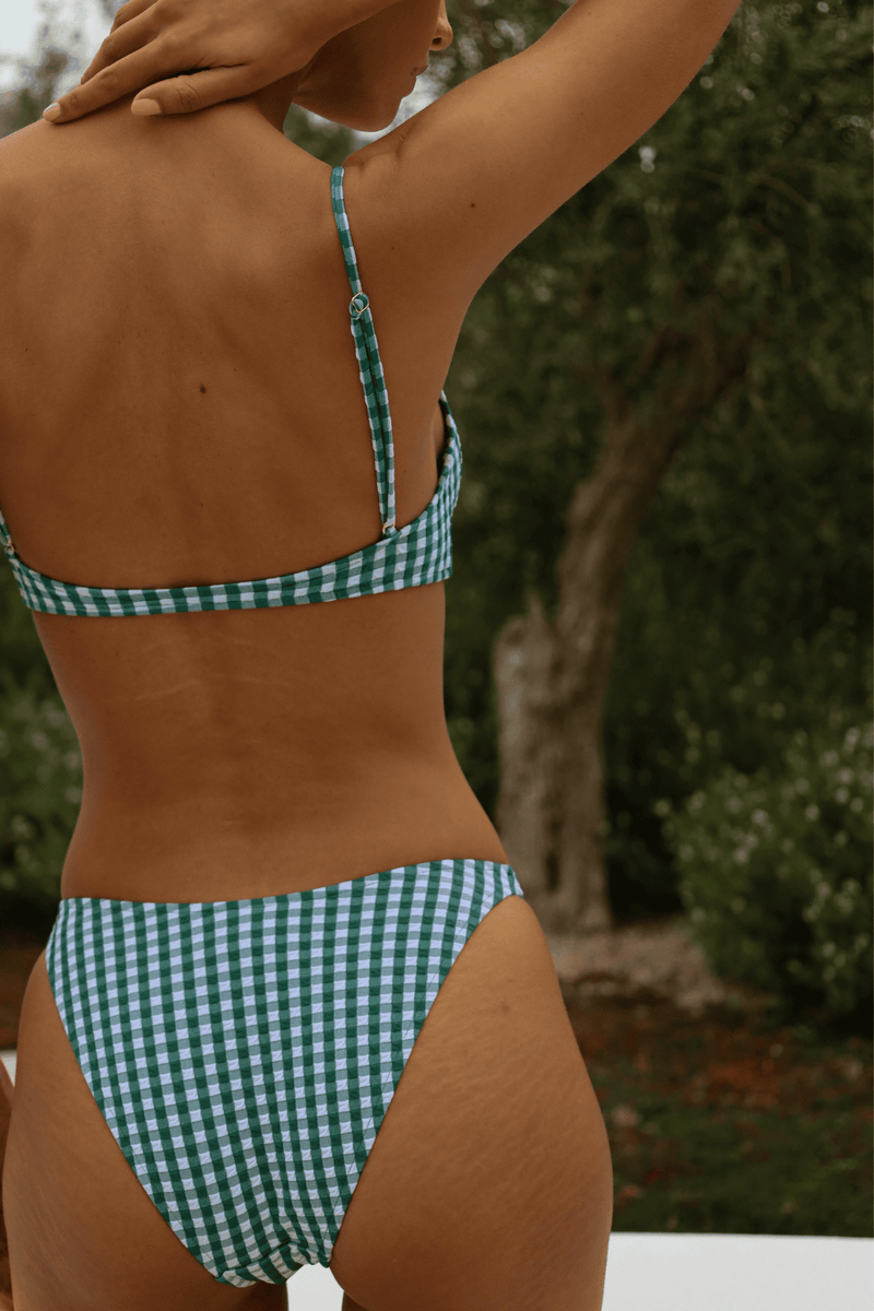 Le Solaire - Vichy Vert - Haut Bralette