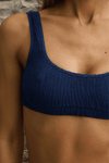 L'Enjoué - Bleu Nuit - Haut Bralette