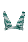 L'Ensorcelant - Vichy Vert - Scarf bikini top