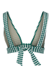 L'Ensorcelant - Vichy Vert - Scarf bikini top