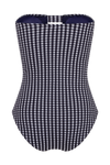 anja swimsuit one-piece l'espiègle vichy marine derrière