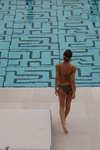 L'Idyllique - Khaki - Tie side bikini bottom