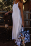 La Robe - White Cotton Gauze