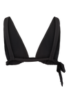anja adjustable bikini black scarf swimsuit top