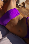 Le Léger - Violet - Strapless Top