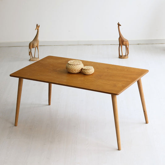 Modern Rectangular Wood Coffee Table